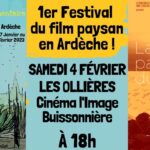 Festival Film paysan 2023 en Ardèche
