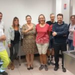 Présentation du nouveau cuisinier à la cantine
