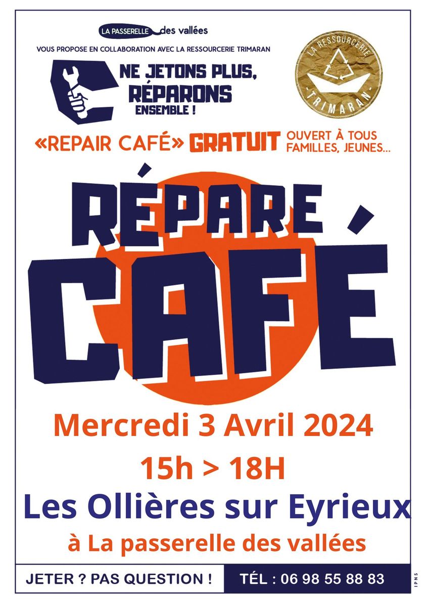 Passerelle repair cafe