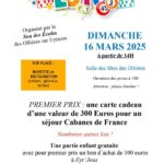 Le Sou des écoles fait son loto ce dimanche 16 mars